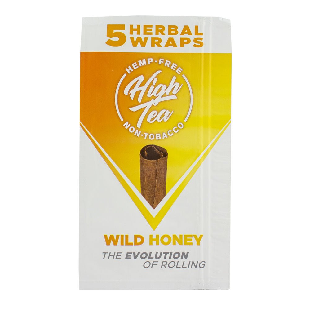 High Tea High Tea Leaf Wraps - 5pk Papers & Blunt Wraps | Planet Caravan